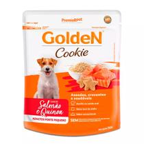 Golden Cookie para Cães Adultos de Porte Pequeno Sabor Salmão e Quinoa 350 g Golden Cookie para Cães Adultos de Porte Pequeno Sabor Salmão e Quinoa 350 g