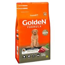 Golden Formula Caes Adultos Carne Porte Médio e Grande 3 Kg