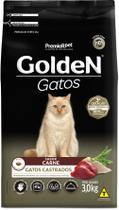 Golden Gatos Adultos Castrado Carne