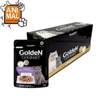 Golden Gourmet Gatos Filhotes Frango 70g - Kit Caixa 20 Sachês - Premier
