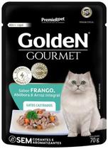 Golden Gourmet Sachê Gatos Castrados Frango 70gr