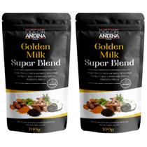 Golden Milk (super blend) Color Andina 100g - 2 pacotes - COLOR ANDINA FOODS Golden Milk (super blend) Color Andina 100g - 2 pacotes - COLOR ANDINA FOODS
