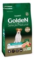Golden Ração Cães Adulto Pequeno Sel. Natural Frango 3kg
