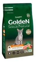 GoldeN Seleção Natural Gatos Adultos Frango e Arroz 1 kg - PREMIER