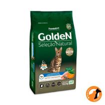 Golden Seleção Natural Gatos Castrados Abobora e Alecrim 10,1KG