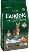 Golden seleção natural gatos castrados frango com abóbora e alecrim 10,1kg