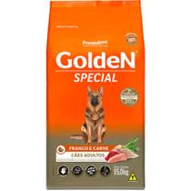 Golden special cães adultos frango e carne 15kg