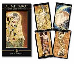 Golden Tarot Of Klimt Mini Deck - Cartas Douradas - Llewellyn Publications