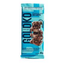 Goldko Chocolate ao Leite Zero Adição de Açúcar 80 gramas Goldko Chocolate ao Leite Zero Adição de Açúcar 80 gramas