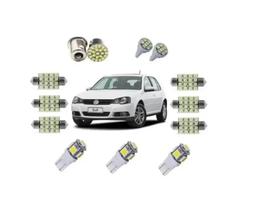 Golf 2011 À 2013 Kit Leds Teto Placa Ré Farolete P. Malas.. Golf 2011 À 2013 Kit Leds Teto Placa Ré Farolete P. Malas..
