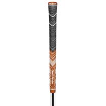 Golf Club Grip Golf Pride MCC Plus4 de tamanho médio 60 laranja escuro/branco