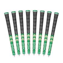 Golf Pride MCC Hybrid Golf Club Grip, tamanho médio, verde/dourado, pacote com 8