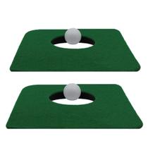 Golf Putting Matt Upstreet Indoor com 2 tapetes e 2 bolas Golf Putting Matt Upstreet Indoor com 2 tapetes e 2 bolas