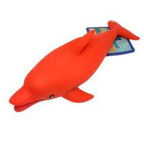 Golfinho vermelho - Animais Marinhos Estica Divertidos - DM Toys
