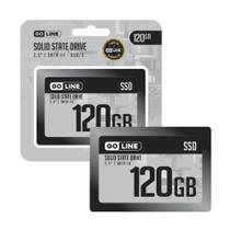 Goline Ssd Interno 120gb Preto Sata Iii 2.5 Pc E Notebook