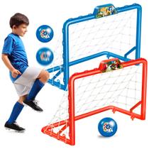 Golzinho Infantil Chute A Gol Sonic Mini Trave De Futebol Goleiro Bola - Líder Brinquedos - Lider Brinquedos