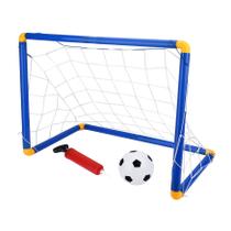 Golzinho Trave Futebol Brinquedo Menino Kit Com Bola E Bomba - Zippy Golzinho Trave Futebol Brinquedo Menino Kit Com Bola E Bomba - Zippy
