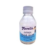 Goma Agar Agar espessante natural Pote 30g Morello Goma Agar Agar espessante natural Pote 30g Morello