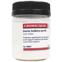 Goma Arábica em Pó 100g Cromacolor