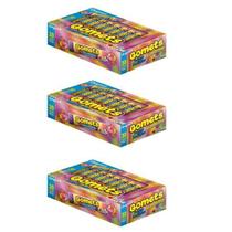 Goma Colorida Sortida Tubo Para Aniversário Kit 90 Tubinhos