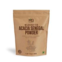 Goma de acácia em pó MB Herbals 454g sem glúten Wildcrafted