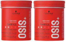 Goma de Fibra OSiS+ 100 ml Pacote com 2 Unidades Fixação Média Goma de Fibra OSiS+ 100 ml Pacote com 2 Unidades Fixação Média