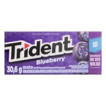 Goma de Mascar Blueberry Trident 18Un 30,6g