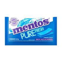 Goma de Mascar Mentos Pure Fresh Sabor Fresh Mint 8,5g Goma de Mascar Mentos Pure Fresh Sabor Fresh Mint 8,5g