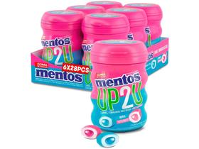 Goma de Mascar Mentos Pure Fresh Tutti-Frutti - Menta sem Açúcar 56g Display 6 Unidades Goma de Mascar Mentos Pure Fresh Tutti-Frutti - Menta sem Açúcar 56g Display 6 Unidades
