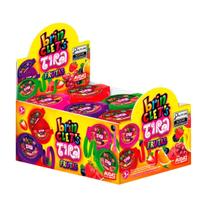 Goma de Mascar Tira Frutas Brinclets Display com 24 Unidades