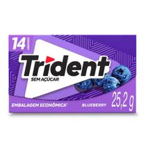 Goma de Mascar Trident Blueberry 14 Unidades Goma de Mascar Trident Blueberry 14 Unidades
