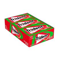 Goma de Mascar Trident Melancia 8g Display com 21 Unidades Goma de Mascar Trident Melancia 8g Display com 21 Unidades