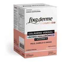 Goma Fixa Derme Colageno Verisol e Acido Hialuronico Mastigável - Canonne