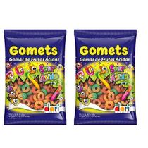 Goma Gomets Anel Ácido Jujuba Azedinha Kit 2 Unidades 600g Goma Gomets Anel Ácido Jujuba Azedinha Kit 2 Unidades 600g