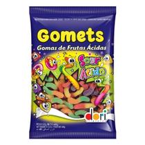 Goma Gomets Minhocas Ácidas 600g Dori - Aluá festas