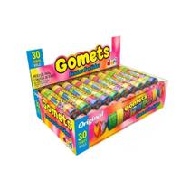 Goma Gomets Tubo Frutas Dori Caixa Display com 30 Unidades