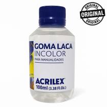 Goma Laca Incolor 100 ml Seladora e Verniz Transparente
