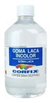 Goma Laca Incolor 500ml Corfix Goma Laca Incolor 500ml Corfix