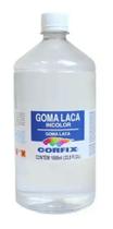 Goma Laca Incolor Corfix 1000ml Brilhante Transparente Goma Laca Incolor Corfix 1000ml Brilhante Transparente