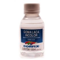 Goma Laca Incolor Corfix 100ml Seladora e Fixador de Glitter Goma Laca Incolor Corfix 100ml Seladora e Fixador de Glitter