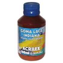 Goma Laca Indiana 100ml Acrilex - 16610 Goma Laca Indiana 100ml Acrilex - 16610