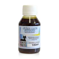 Goma Laca Indiana Incolor 100ml Gato Preto Goma Laca Indiana Incolor 100ml Gato Preto