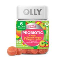 Goma probiótica para mastigar OLLY Extra Strength 6 bilhões