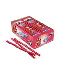 Goma Tubes Morango 17g - Fini 12 Unidades
