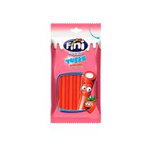 Goma Tubes Morango 80g - Fini