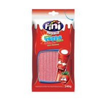 Goma Tubes Morango Cítrico 240g - Fini