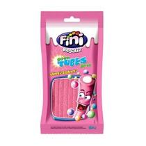 Goma Tubes Tutti Frutti Ácido 80g - Fini
