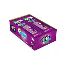 Goma Tubes Uva Ácido 17g com 12 Unidades - Fini