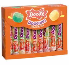 Goma tubo docile 900 g com 30 un