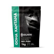 Goma Xantana 1Kg - 100% Puro Importado - Soldiers Nutrition